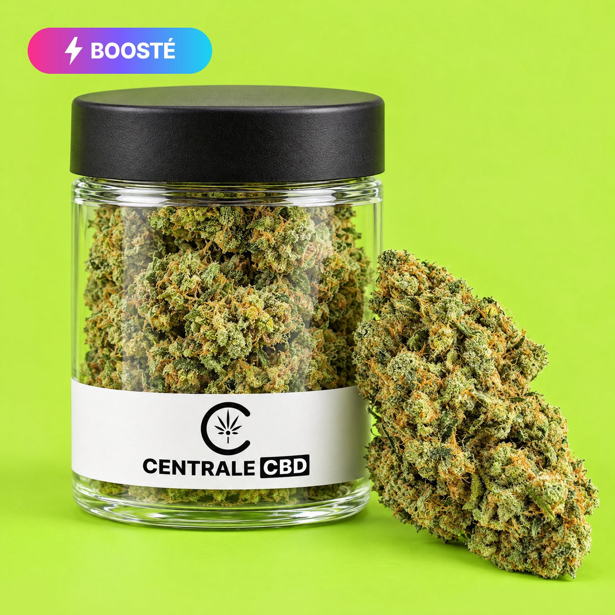Fleurs – Amnesia – BOOSTÉE – 10 x 1,25 g · pot transparent